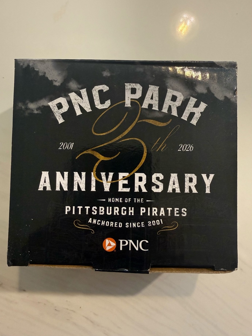 PNC Park 25th Anniversary Black Commemorative Party Box
